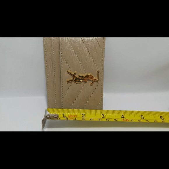 Authentic Saint Laurent Monogram Card Holder - Picture 3 of 10